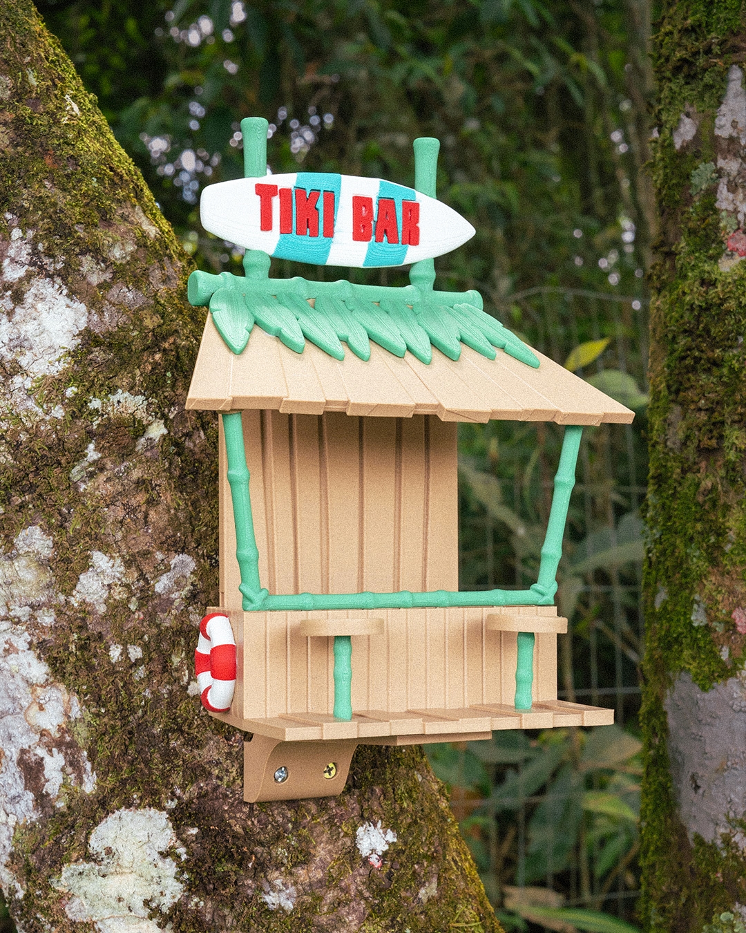 Tiki Bar Bird Feeder 9 D360147f14